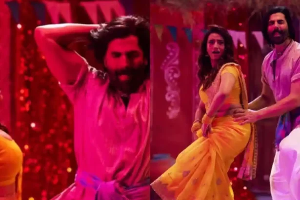 Hunterfly Scr26 05 27 155556 11zon Akshay Kumar and Akshara Singh during Ghis Ghis Ghis song shoot