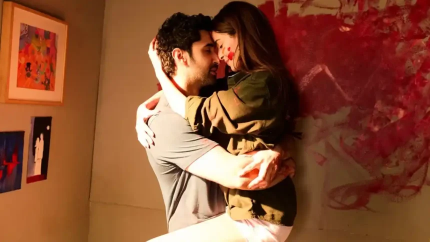 Hunterfly chand mera dil p 11zon Lakshya and Ananya Panday in Chand Mera Dil