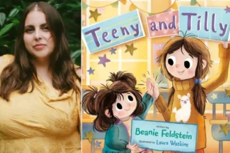 Beanie Feldstein debut children’s book Teeny and Tilly cover art