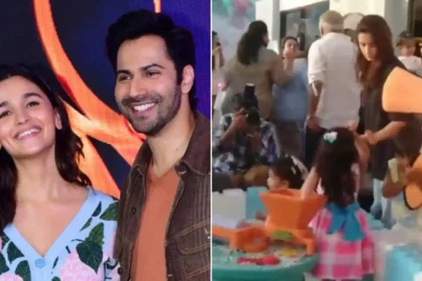 Hunterfly 026 06 08 171824 11zon Alia Bhatt with daughter Raha at Lara Dhawan birthday party viral video