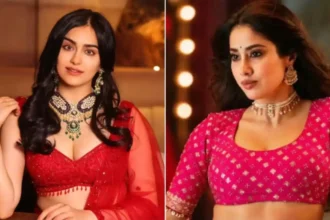 Hunterfly 026 06 11 154619 11zon Adah Sharma speaking about Peddi controversy and Janhvi Kapoor role in interview