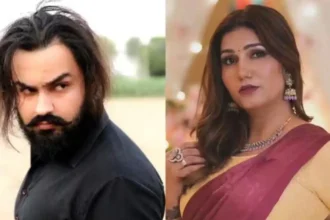 Hunterfly 026 06 12 163414 11zon Sapna Choudhary dancing in green saree in viral Instagram video