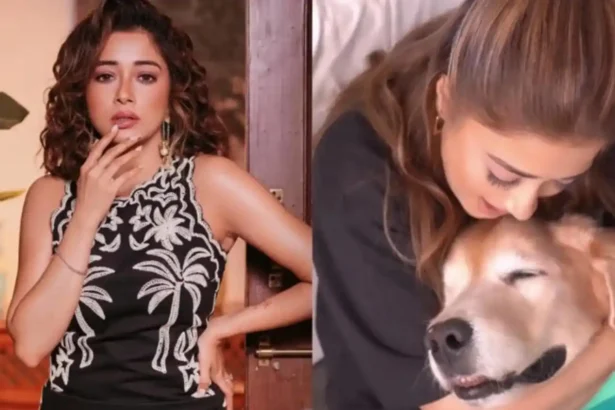 Tina Datta shares emotional tribute after the passing of her pet dog Bruno