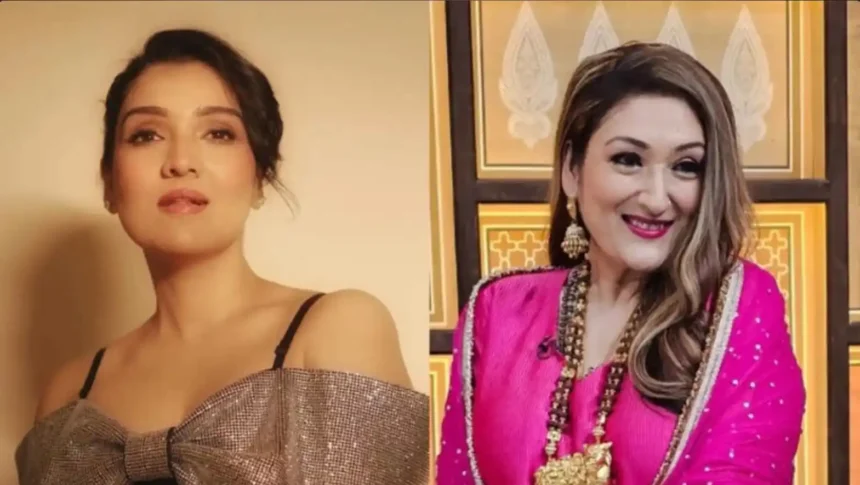Tina Ahuja and Sunita Ahuja appearing together on the reality show Maa Hai Na