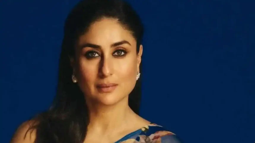 Kareena Kapoor practicing yoga and Surya Namaskar as part of her fitness routine.