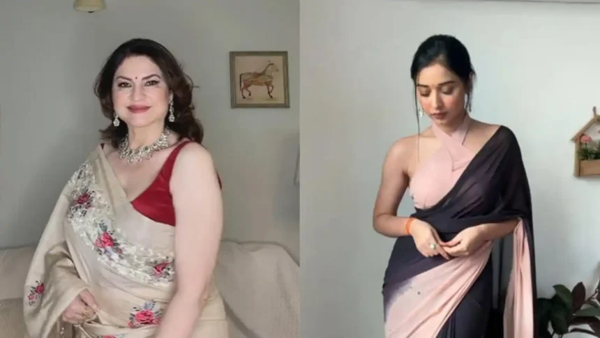Bigg Boss 19 contestants Kunickaa Sadanand and Tanya Mittal during separate public appearances.