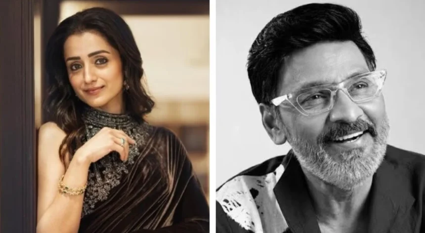 Trisha Krishnan tribute to K Bhagyaraj after veteran filmmaker's death