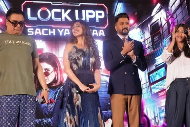 Hunterfly 026 06 27 232238 Lock Upp 2 promotional image featuring new hosts Farah Khan and Riteish Deshmukh