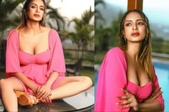 Actress and model Pallavi Debnath during a photoshoot