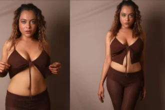 Nehal Vadoliya during a professional photoshoot