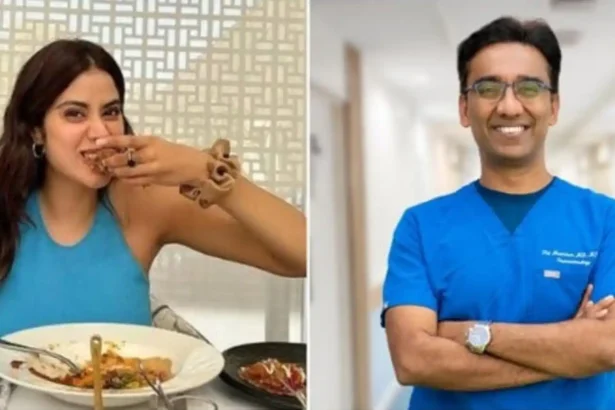 Janhvi Kapoor eating clip gastroenterologist advice mindful chewing weight loss tip Dr Pal Manickam