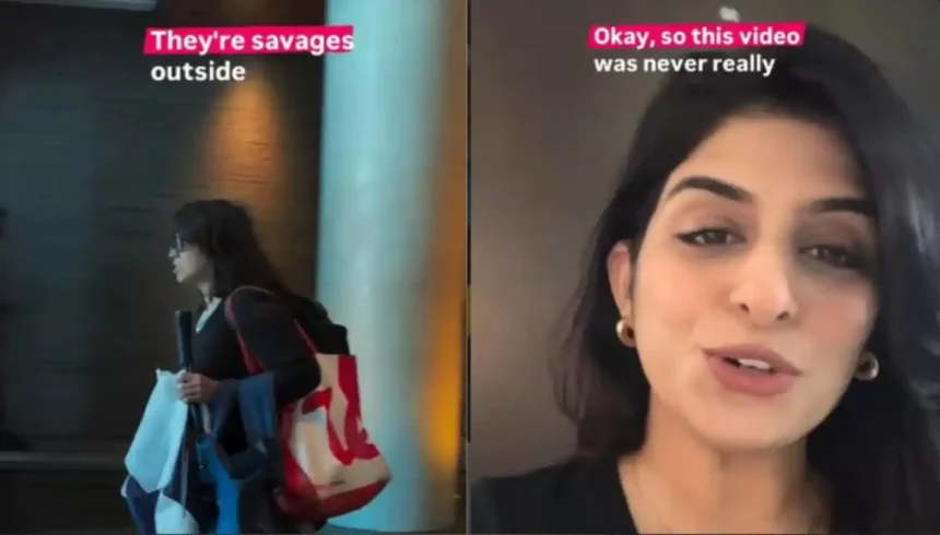 Indian tourist viral video New York hotel racist slurs alleged Puerto Rican woman controversy