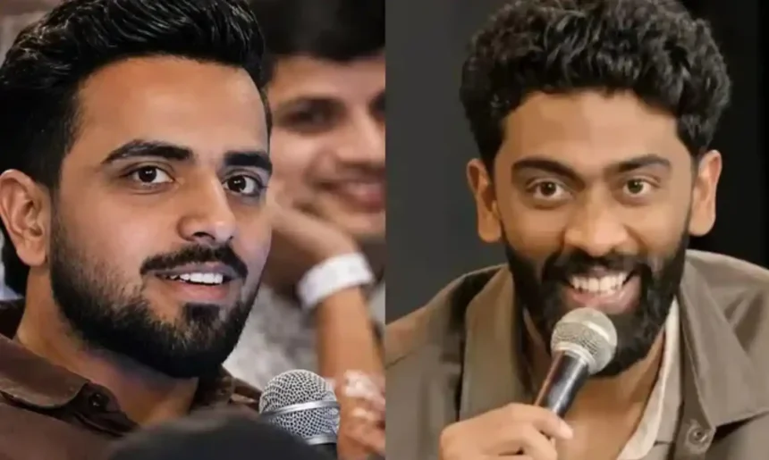 Hunterfly 2026 06 14 184013 11zon Himanshu Jangra speaking in interview video after Pranit More stand-up show controversy and viral ₹370 biryani clip backlash