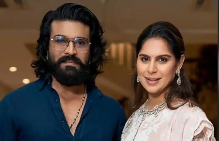 Ram Charan and Upasana Konidela share first glimpse of twins Shivram and Anveera Devi