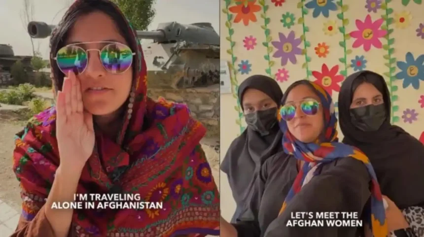 Hunterfly 2026 06 15 201324 11zon Indian traveller Ankita Kumar during her solo journey through Afghanistan