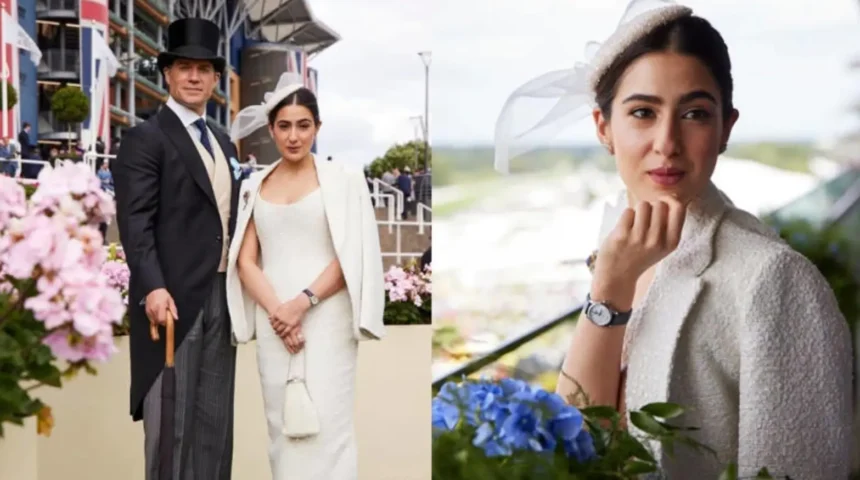 Hunterfly 2026 06 19 162752 11zon Sara Ali Khan and Henry Cavill posing together for a Longines luxury watch campaign
