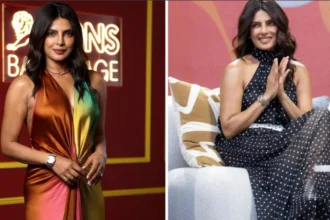 Priyanka Chopra wearing designer gowns during Cannes Lions 2026 in Cannes, France