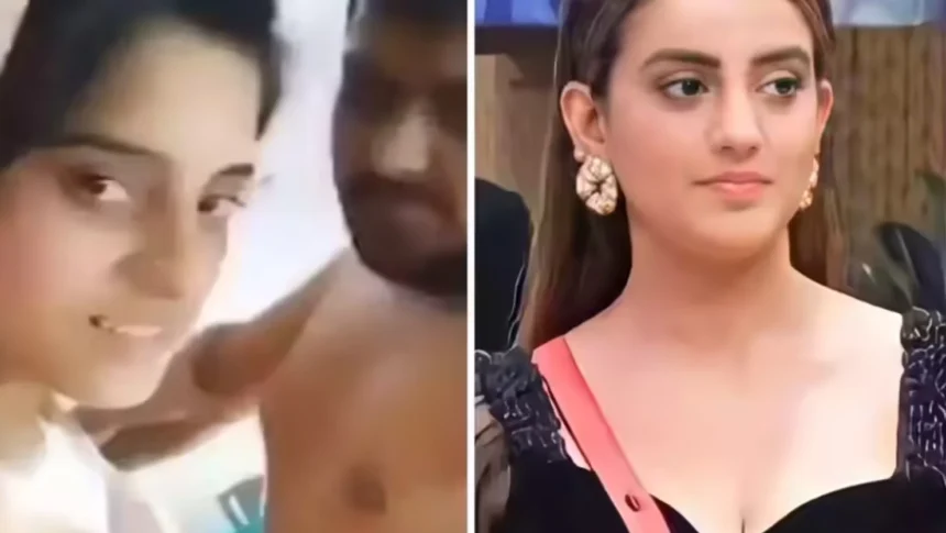 Akshara Singh dancing in viral Instagram reel while facing online trolling and MMS controversy comments