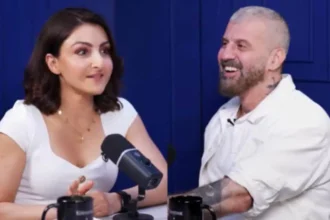 Hunterfly 26 06 14 182843 11zon Soha Ali Khan discussing hair fall prevention tips with hairstylist Yianni Tsapatori and Kritika Kamra on a podcast