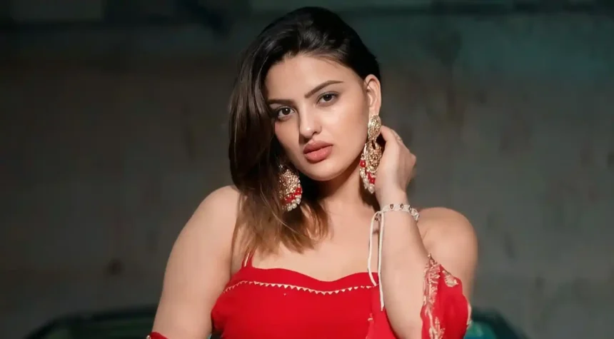 Haryanvi actress Divyanka Sirohi during a social media and entertainment appearance.
