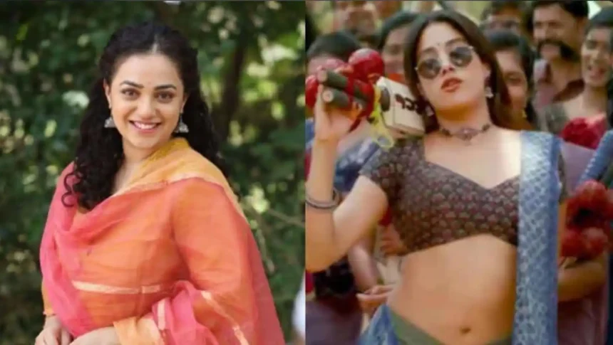 Nithya Menen speaking about actor responsibility and women’s representation in cinema.