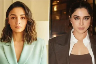 Alia Bhatt and Sharvari during promotions for YRF Spy Universe film Alpha