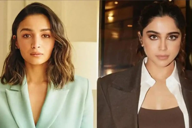 Alia Bhatt and Sharvari during promotions for YRF Spy Universe film Alpha