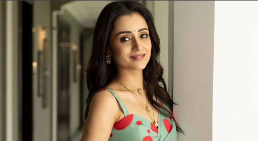 Hunterfly 26 06 27 100431 Trisha Krishnan candid interview appearance discussing her views on marriage, dating, and relationships