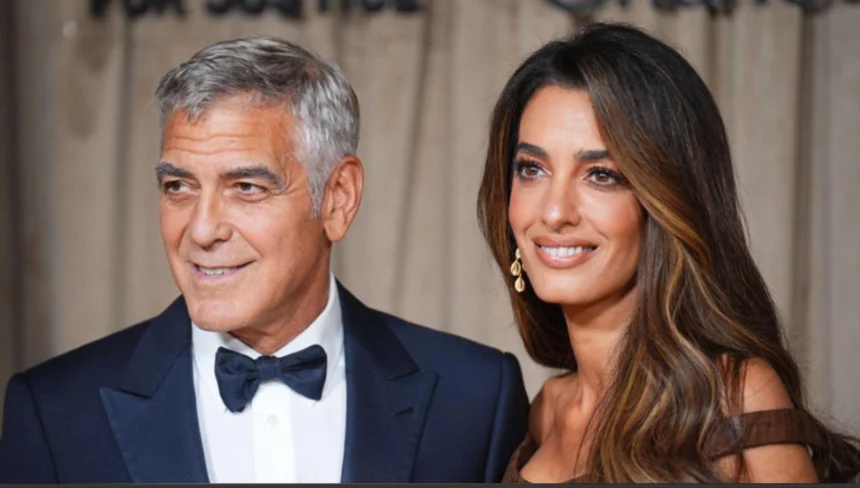 Amal Clooney discussing life changes and privacy challenges after marrying George Clooney