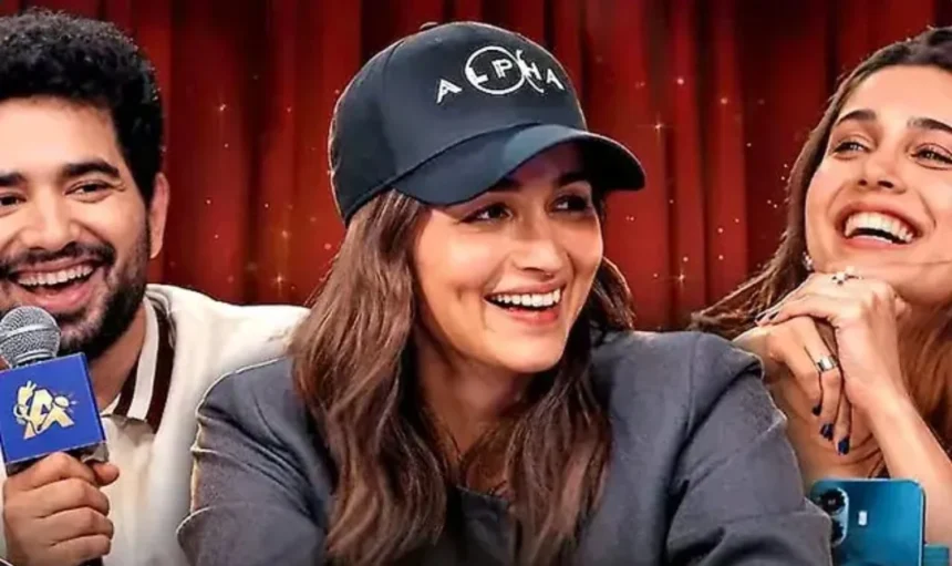Alia Bhatt during India's Got Latent Season 2 viral moment