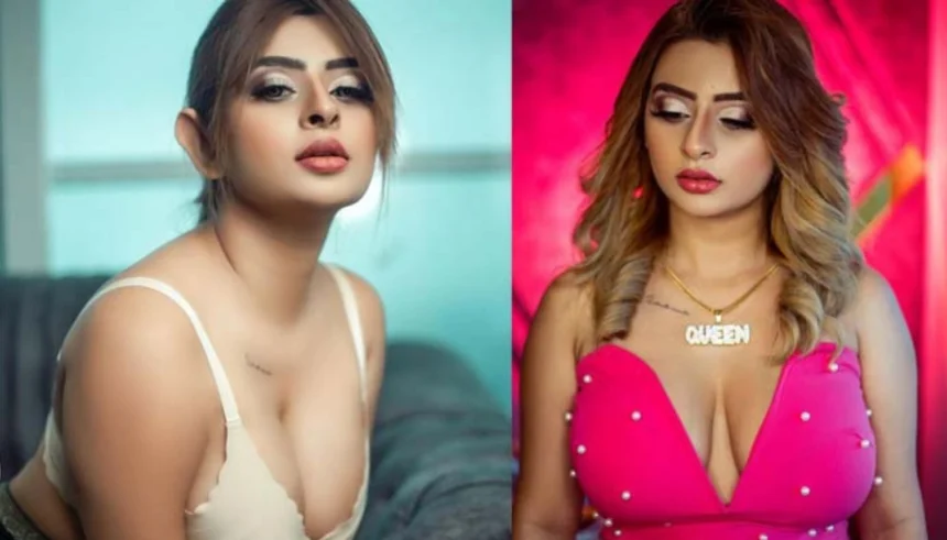 Ankita Dave glamorous Instagram photoshoot representing Ullu web series actress