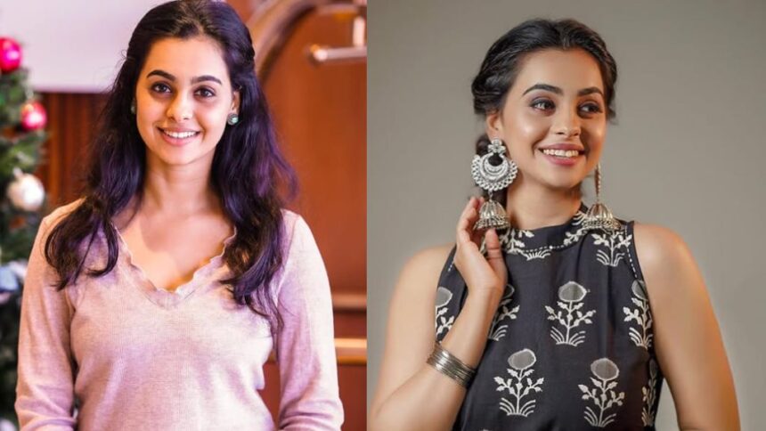 Hunterfly Gopika Udayan Biography 2026 Gopika Udayan posing during a professional photoshoot for her acting and modeling career