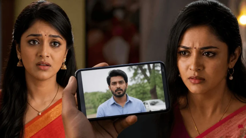 Hunterfly Karthika Deepam Sooraj Challenges Jyotsna in Major Story Twist 1 Sooraj confronts Jyotsna during a tense discussion in Karthika Deepam latest episode