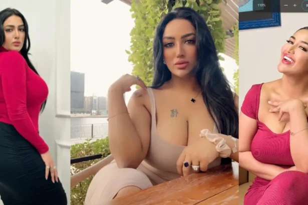 Mathira Mohammad during a television appearance.