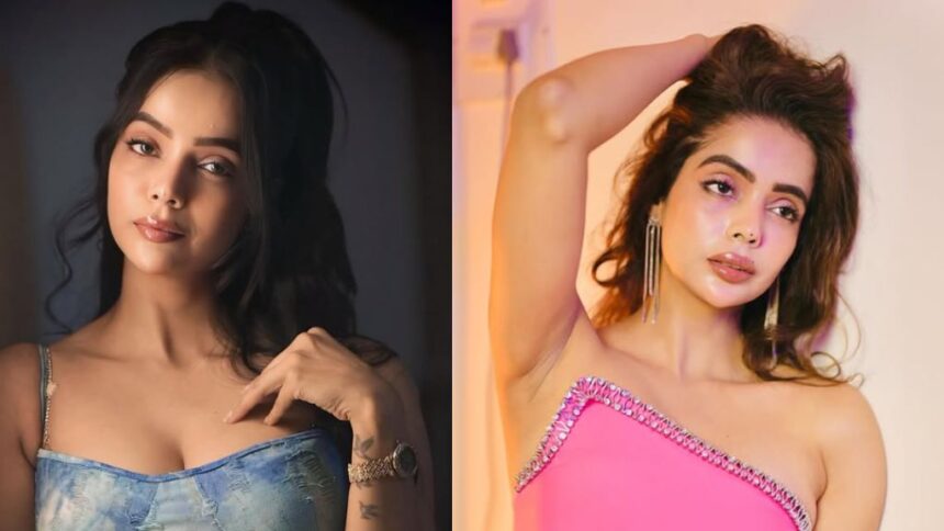 Hunterfly Priyanka Upadhyay Priyanka Upadhyay posing during a professional photoshoot for her OTT and modeling career