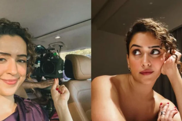 Hunterfly Sanya Malhotra Shares BTS Glimpses From Sundar Poonam Sets 1 Rashmika Mandanna at a promotional event for Cocktail 2