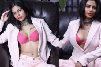 Shivangi Roy glamorous photoshoot representing web series actress from Gandi Baat and Palang Tod