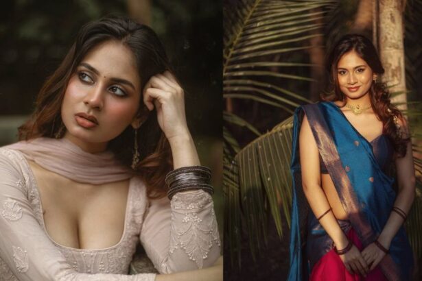 Hunterfly Srushti Bannatti Biography and Career Srushti Bannatti posing during a fashion photoshoot.