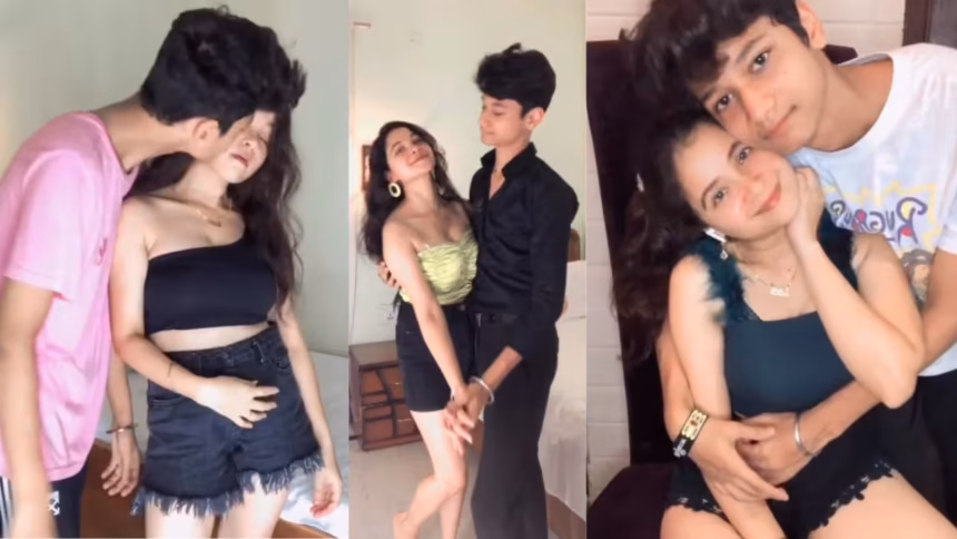 Social media influencer featured in a viral online video
