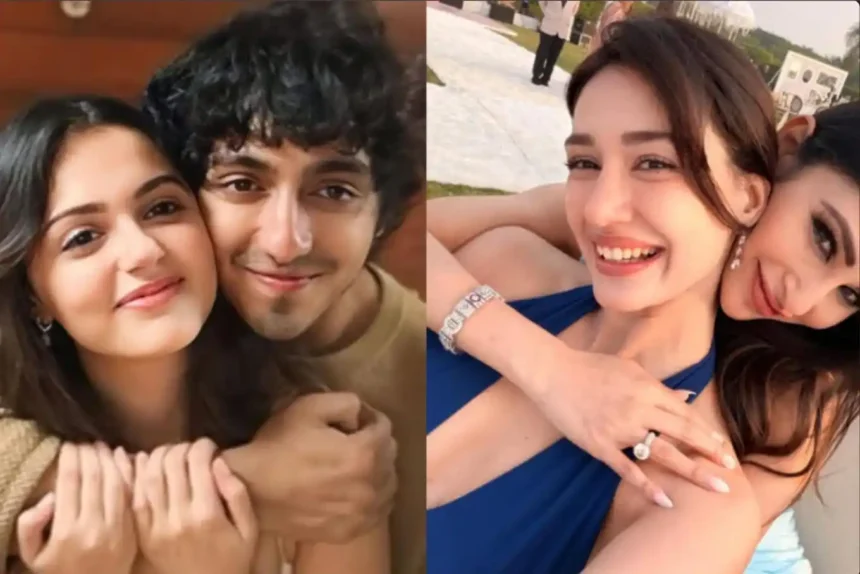 Ahaan Panday and Aneet Padda matching tattoo photos trending on social media
