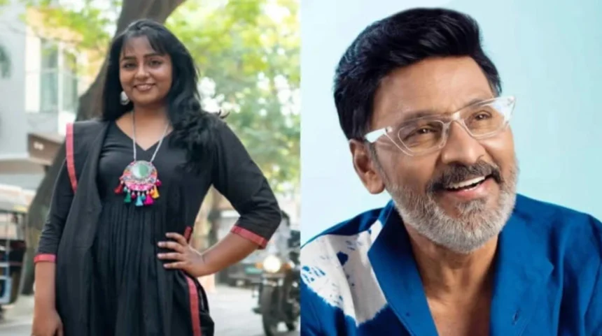 Sharanya Bhagyaraj daughter of legendary Tamil filmmaker K Bhagyaraj