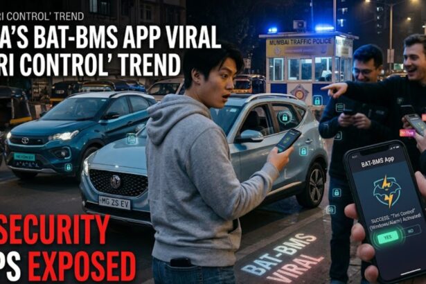 BAT-BMS smartphone app linked to viral e-rickshaw shutdown videos in India
