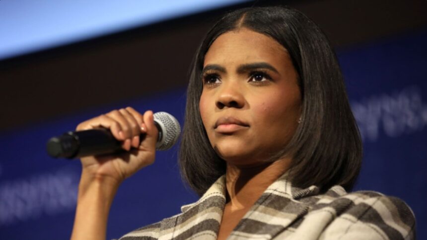 Candace Owens commenting on social media as the Tyler Robinson preliminary hearing begins
