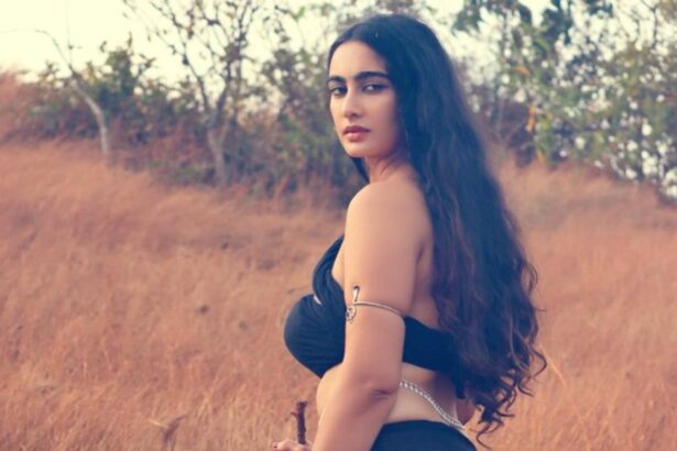 Megha Shukla posing during a professional photoshoot