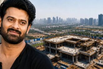 Prabhas amid reports of a luxury Hyderabad mansion and renewed marriage speculation.
