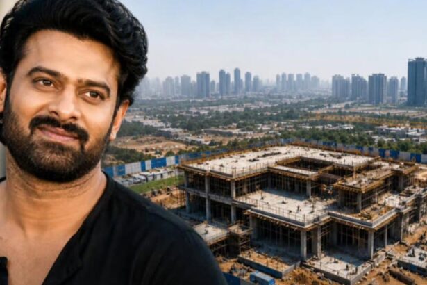 Prabhas amid reports of a luxury Hyderabad mansion and renewed marriage speculation.