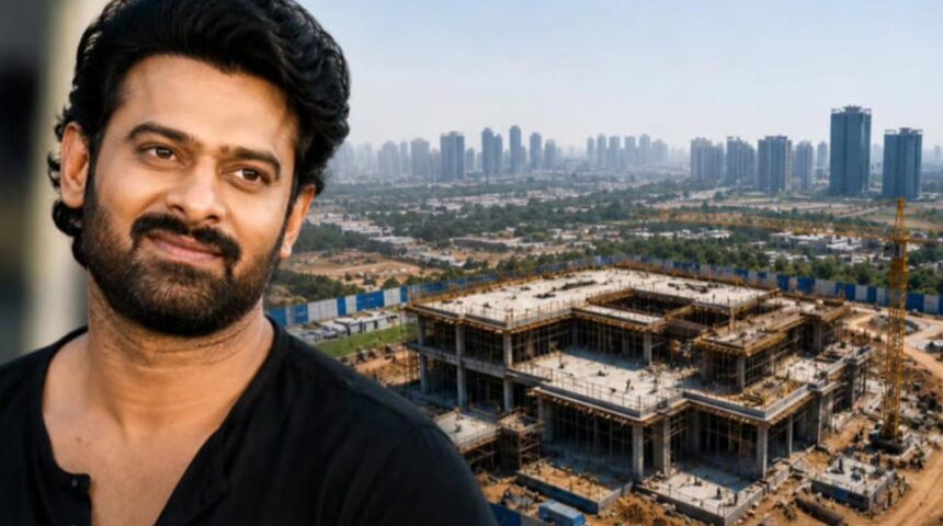 Prabhas amid reports of a luxury Hyderabad mansion and renewed marriage speculation.
