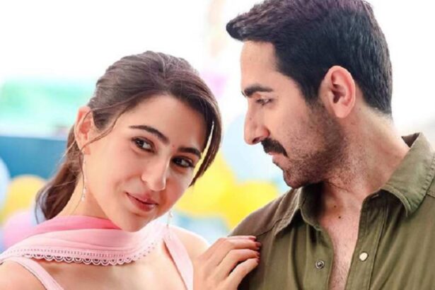 Hunterfly 026 07 10 004600 Ayushmann Khurrana, Sara Ali Khan, Wamiqa Gabbi and Rakul Preet Singh in Pati Patni Aur Woh Do.