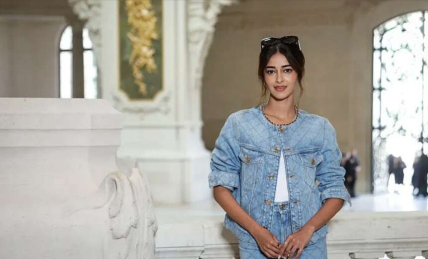 Bhavitha Mandava and Ananya Panday at Chanel Paris Haute Couture show