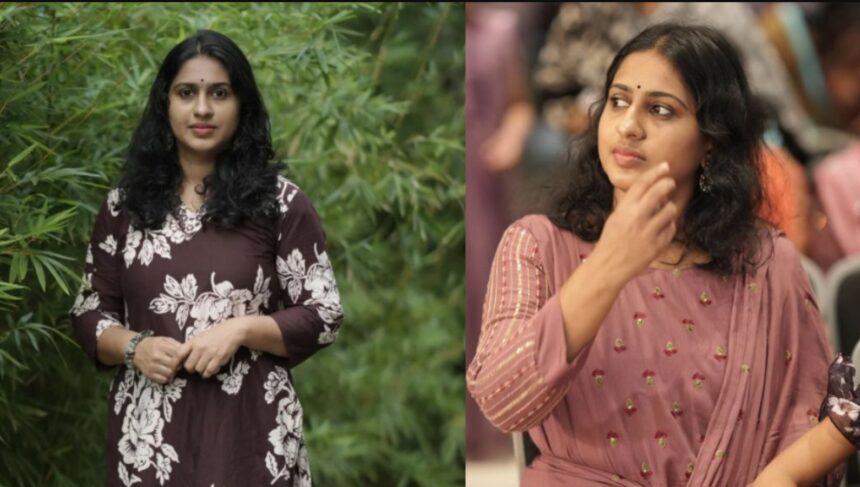 Hunterfly 026 07 14 151436 1 Shruti Ramachandran at a film event showcasing her work in Malayalam cinema